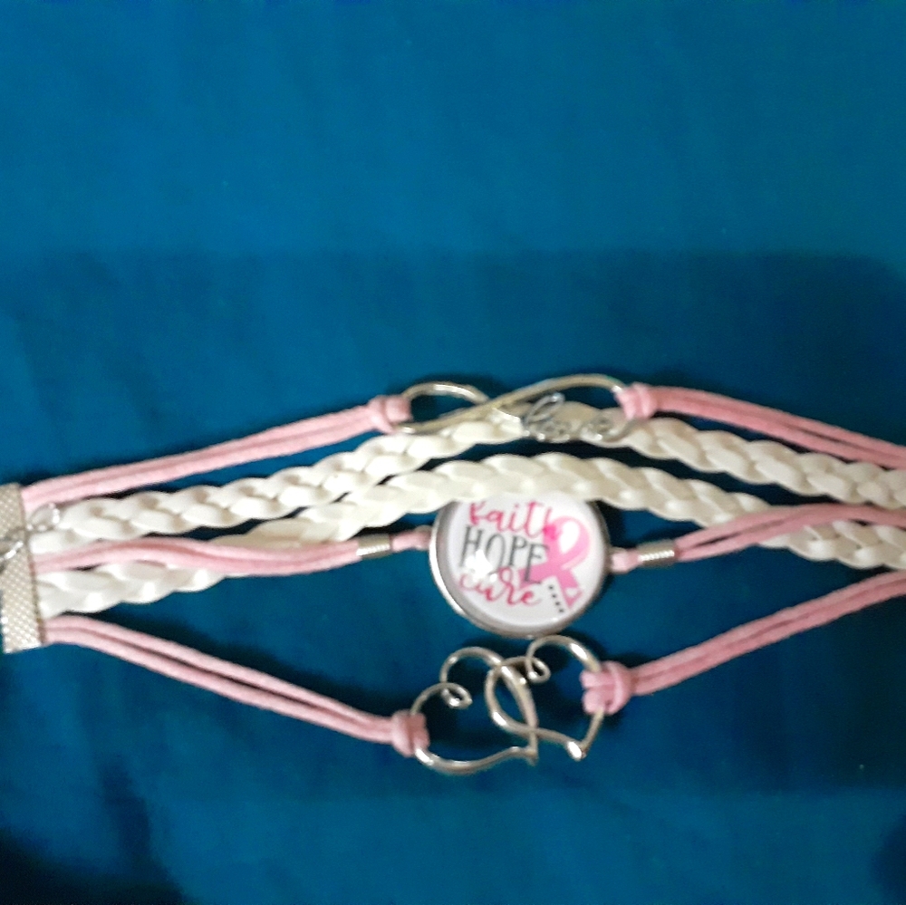 Breast Cancer Awarness Bracelet
